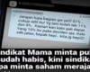 Papa Minta Sahamnya