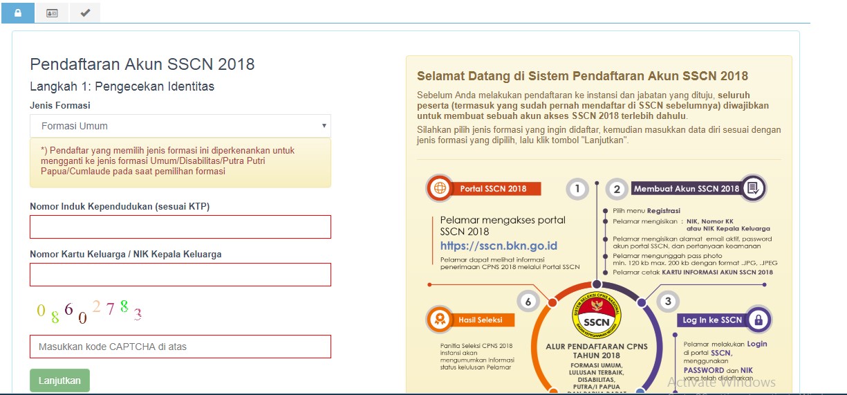 Tips Cara Daftar Akun SSCN BKN Agar Lancar Terhindar dari Gagal dan