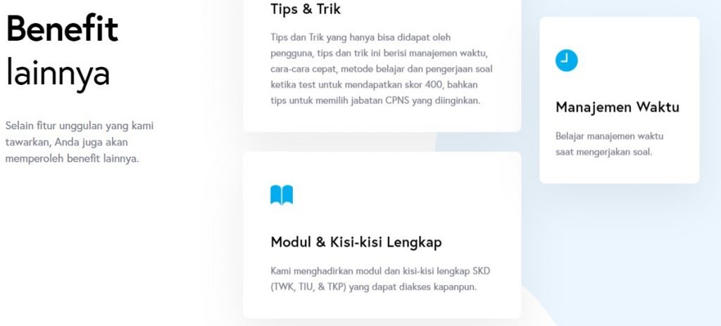 Benefit Daftar Paket SOAL CPNS