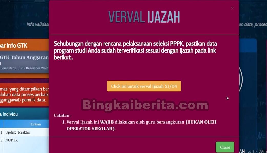 Verval Ijazah