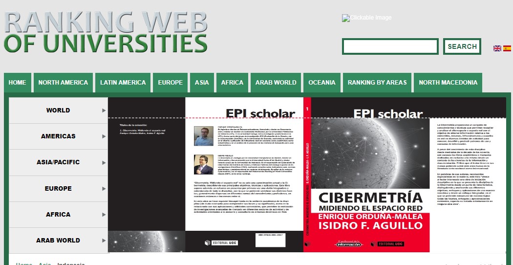 Universitas Terbaik Versi Webometric