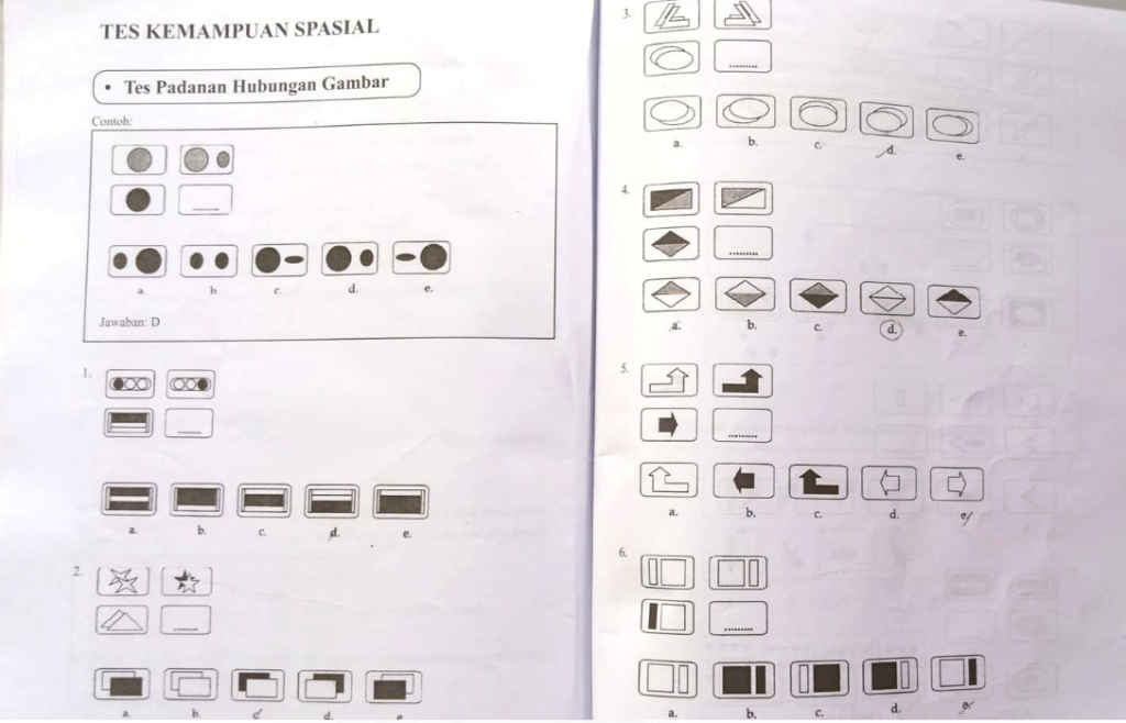 Soal Tes Psikotes